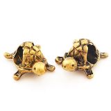 Edler 14K Gold Bead im Schildkrte Design