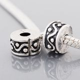 Andante-Stones Edler Silber  Bead Clip Stopper