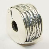 Original Massiv 925 Silber Bead Clip Stopper