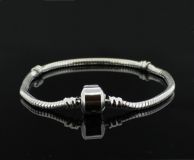 Andante-Stones Edles Silber  Armband Rhodiniert 16CM