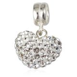 Original Massiv 925 Silber Dangle Bead 