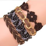 Andante Hippie Fashion Armband im Ethno-Design mit Magnetverschluss