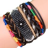 Andante Hippie Fashion Armband im Ethno-Design mit Magnetverschluss