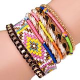 Andante Hippie Fashion Armband im Ethno-Design mit Magnetverschluss