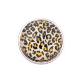 Andante Edler CHUNK Click-Button Druckknopf (Leopard Wei)