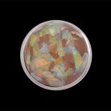 Andante Edler Glitzer CHUNK Click-Button Druckknopf (Braun)