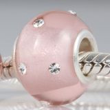 Original Massiv 925 Silber Murano Bead Mattglas KERASTYLE 