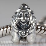 Original Massiv 925 Sterling Silber Bead 