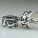 Andante-Stones Edler Silber Bead Clip Stopper 