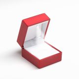 ANDANTE LED Geschenkbox fr Ring - Rot - 6 x 6.5 x 5 cm
