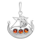 ANDANTE 925 Sterling Silber Kettenanhnger OSTSEE Bernstein 