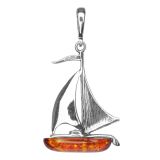 ANDANTE 925 Sterling Silber Kettenanhnger OSTSEE Bernstein 