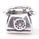 Andante-Stones Edler Silber  Bead im Telefon Design