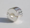 Andante-Stones Edler Silber  Bead Clip Stopper