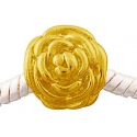 Edler 14K Gold Bead im Blume Design