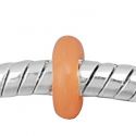 Kautschuk Bead Stopper Abstandhalter Orange