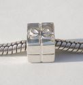 Original Massiv 925 Sterling Silber Bead Geschenk Box Design