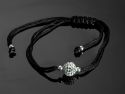 Glamourses SHAMBALA Armband SWAROVSKI Elemente 16-22 cm Weie Perle