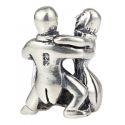 Original Massiv 925 Silber Bead 