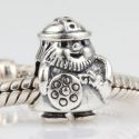 Original Massiv 925 Sterling Silber Bead 