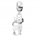 Original Massiv 925 Sterling Silber Dangle Bead 