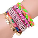 Andante Hippie Fashion Armband im Ethno-Design mit Magnetverschluss