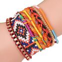 Andante Hippie Fashion Armband im Ethno-Design mit Magnetverschluss