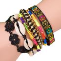 Andante Hippie Fashion Armband im Ethno-Design mit Magnetverschluss