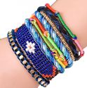 Andante Hippie Fashion Armband im Ethno-Design mit Magnetverschluss