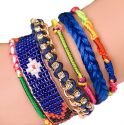 Andante Hippie Fashion ARMBAND im Ethno-Design mit Magnetverschluss