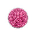 Andante Edler Kristall CHUNK Click-Button Druckknopf (Pink)