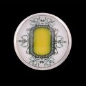 Andante Edler CHUNK Click-Button Druckknopf (Citrin)