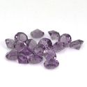 Geburtssteine FLOATING CHARMS Schwebende Medaillons - FEBRUAR (Amethyst)