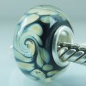 Original Massiv 925 Silber Murano Glas Bead 