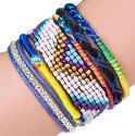 Andante Hippie Fashion Armband im Ethno-Design mit Magnetverschluss