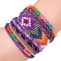 Andante Hippie Fashion Armband im Ethno-Design mit Magnetverschluss