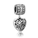 Original Massiv 925 Silber Dangle Bead 