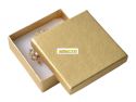 ANDANTE Geschenkbox Schmuckbox - Gold - 8 x 8 x 2.5 cm