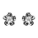 ANDANTE 925 Sterling Silber Damen Ohrstecker 