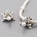 Andante-Stones Edler Silber  Bead Schildkrte Design