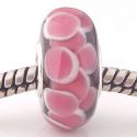 Original Massiv 925 Sterling Silber Murano Glass Bead